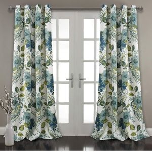 Floral Paisley Window Curtains